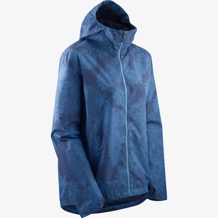 Chaquetas Shell Salomon Comet Wp Jkt W Mujer Azul Marino | MX HBCO236